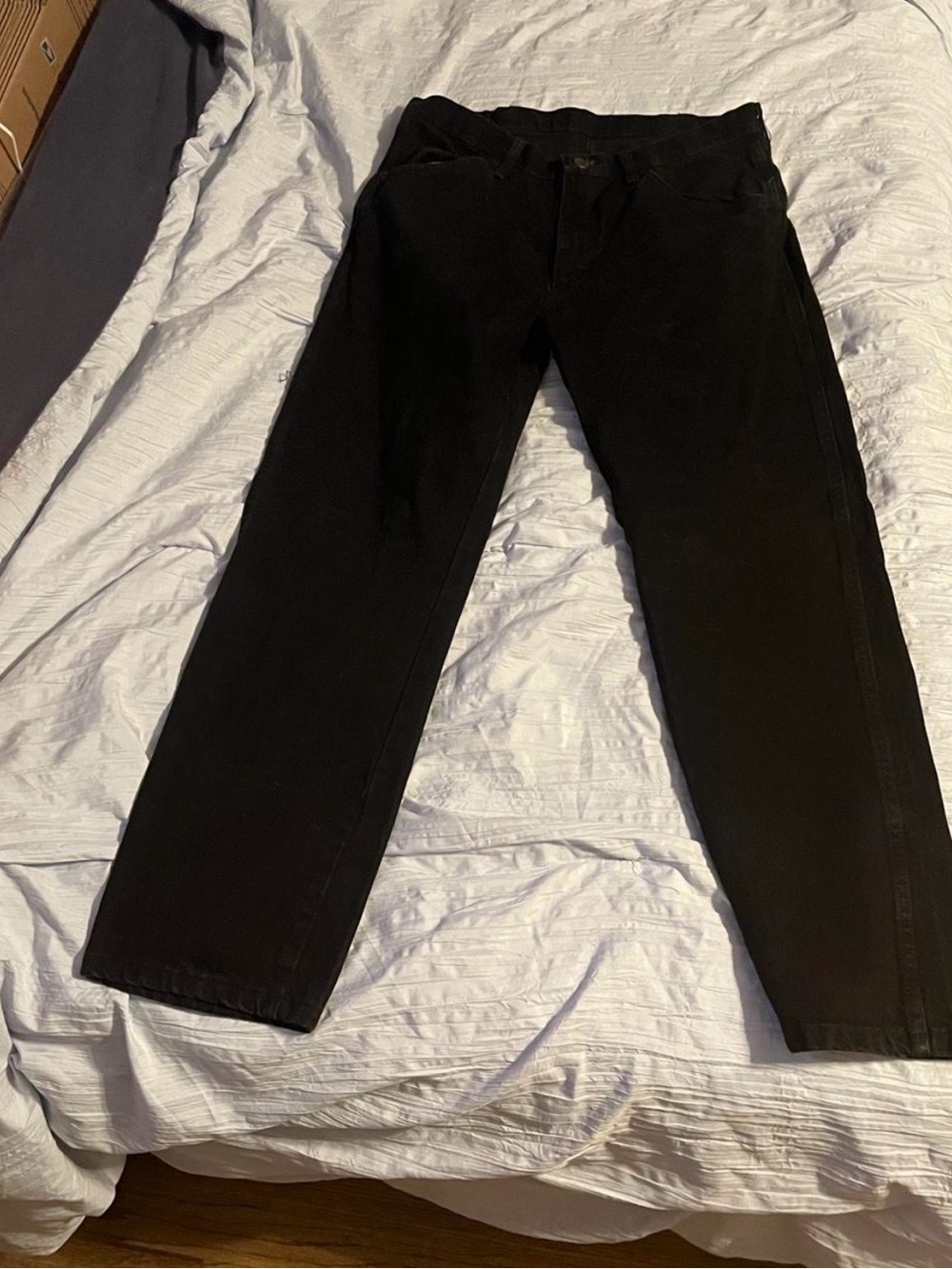 Rustler Men's Straight Jeans Black